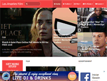 Tablet Screenshot of losangelesfilm.org